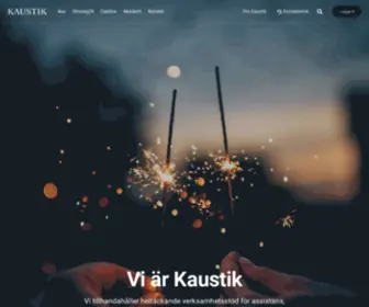 Kaustik.com(Allevi) Screenshot