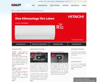 Kaut-Hitachi.de(Hans Kaut und HITACHI: Klimageräte) Screenshot