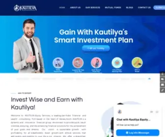 Kautilyaequity.com(Finance and Wealth Consulting Firm) Screenshot