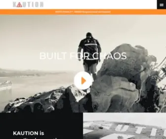 Kautiongear.com(Kaution Gear) Screenshot