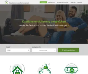 Kautionsversicherung.com(Mietkaution Alternative) Screenshot