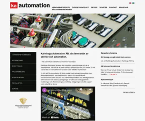 Kauto.se(Karlskoga Automation AB) Screenshot