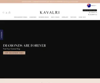 Kavalri.com.au(Engagement Rings) Screenshot