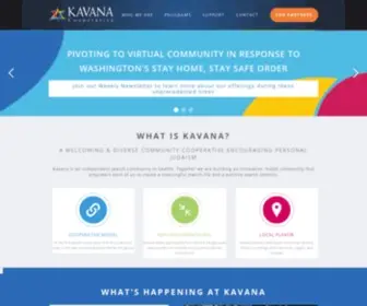 Kavana.org(Kavana Cooperative) Screenshot