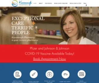 Kavanaughrx.com(Kavanaugh Pharmacy) Screenshot