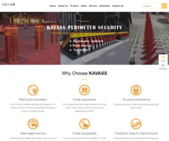 Kavassbollard.com(Kavass Security Tech Limited) Screenshot