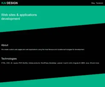 Kavdesign.net(KAV Design) Screenshot