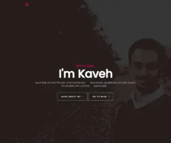 Kaveh8.ir(Kaveh Shahhosseini) Screenshot