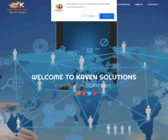 Kavensolutions.com(Kaven Solutions) Screenshot