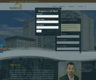 Kavishinfra.com(Kavishinfra) Screenshot