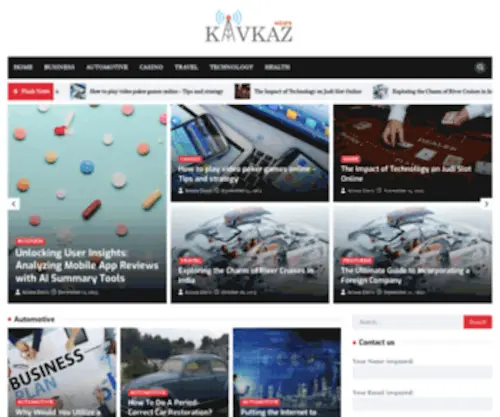 KavKaz-News.info Screenshot