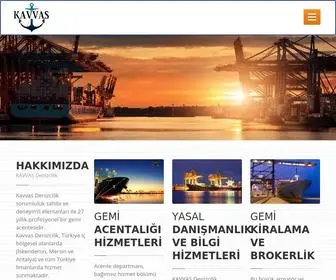 Kavvasshipping.com(KAVVAS Shipping) Screenshot