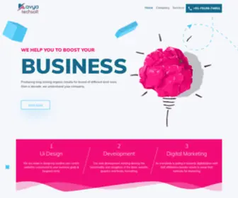 Kavyatechsoft.com(Kavyatechsoft) Screenshot