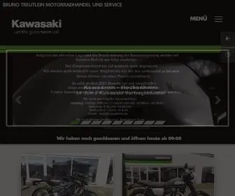 Kawadrom.de(Bruno Treutlein Motorradhandel und Service) Screenshot