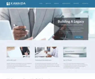 Kawaida.co.za(Building a legacy of sustainable communities) Screenshot