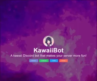Kawaiibot.xyz(Kawaiibot) Screenshot