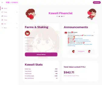 Kawaii.financial Screenshot
