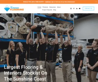 Kawanaflooringwarehouse.com.au(Sunshine Coast Flooring & Interiors Supplier) Screenshot