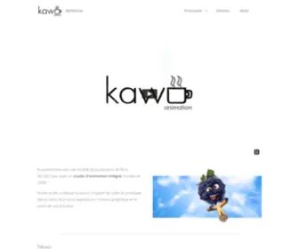 Kawanimation.com(Kawanimation Paris) Screenshot