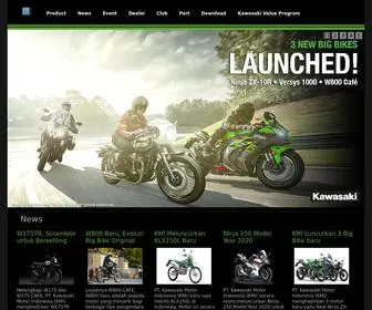 Kawasaki-Motor.co.id(Sepeda Motor Kawasaki) Screenshot