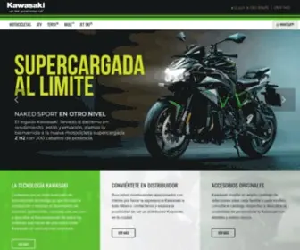 Kawasaki.com.mx(Inicio) Screenshot