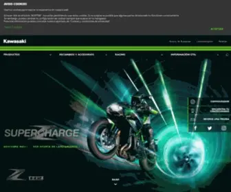 Kawasaki.es(España) Screenshot