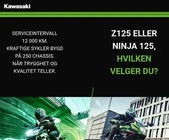 Kawasaki125.no(Z eller Ninja) Screenshot
