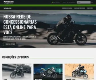 Kawasakibrasil.com(Kawasaki Motores do Brasil) Screenshot