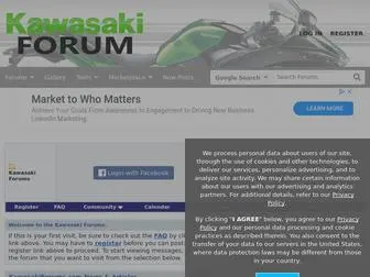 Kawasakiforums.com(Kawasaki Forums) Screenshot