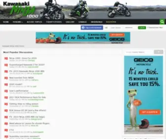Kawasakininja1000.com(Kawasaki Ninja 1000 Forum) Screenshot
