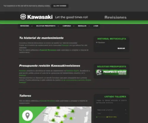 Kawasakirevisiones.es(Kawasakirevisiones) Screenshot