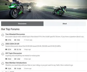Kawiforums.com(Kawasaki Motorcycle Forums) Screenshot