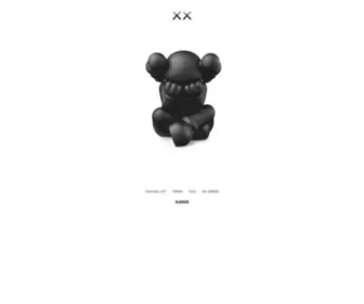 Kaws.com(KAWS) Screenshot