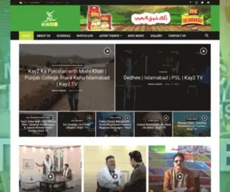 Kay2.tv(KAY2 TV is Pakistanâ€™s first multi) Screenshot