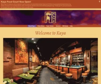 Kaya.menu(Island Cuisine in the Strip District) Screenshot