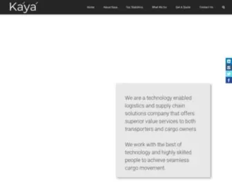 Kayaafrica.co(We are a technology enabled logistics and supply chain solutions company) Screenshot