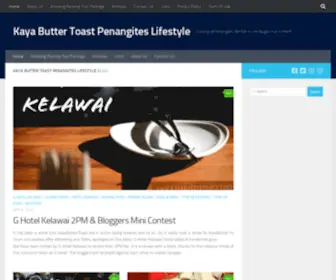 Kayabuttertoast.com(Kaya Butter Toast) Screenshot