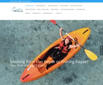 Kayak-SA.co.za(Kayak SA) Screenshot