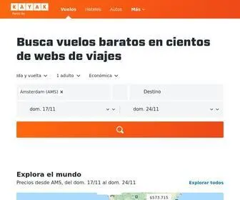 Kayak.cl(Busca vuelos) Screenshot