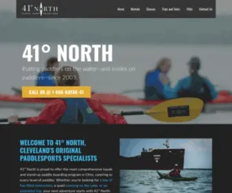 Kayak41North.com(41° North Kayak Adventures) Screenshot