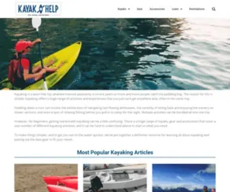 Kayakadvisors.com(Kayak Help) Screenshot