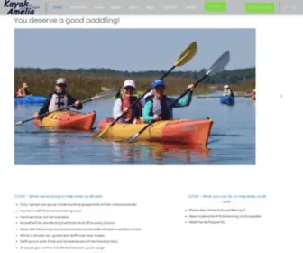 Kayakamelia.com(You deserve a good paddling) Screenshot
