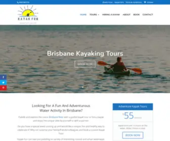 Kayakfun.com.au(Brisbane Adventure Kayaking Tours) Screenshot