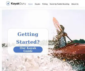 Kayakguru.com(Kayak Guru Home) Screenshot