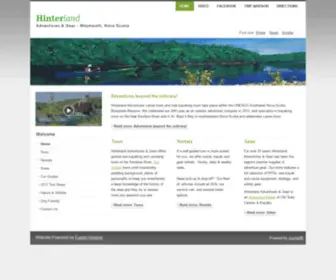 Kayakingnovascotia.com(Hinterland Adventures & Gear) Screenshot