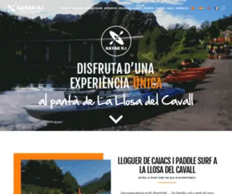 Kayakk1.com(Caiacs i Paddle surf a la Llosa del Cavall) Screenshot