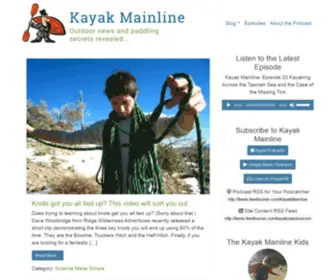 Kayakmainline.com(Kayak Mainline) Screenshot