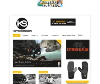 Kayaksession.com(Kayak Session) Screenshot