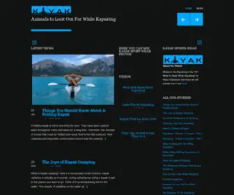 Kayaksportswear.com(All about Kayak Sport 2019) Screenshot