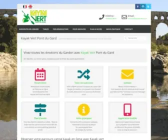 Kayakvert.com(Kayak Vert) Screenshot
